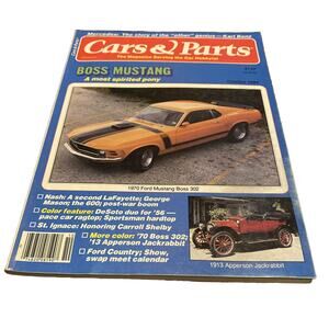 Cars & Parts Magazine October 1984 Ford Boss 302 Mustang Nash Desoto Mercedes